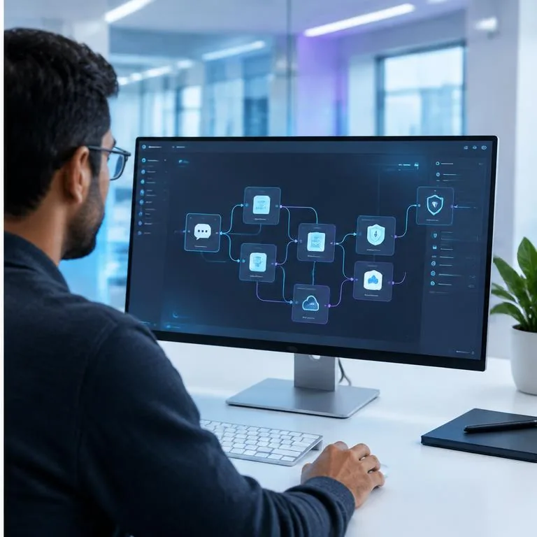 AIM Agent BuildLab technology supporting a connected enterprise workflow