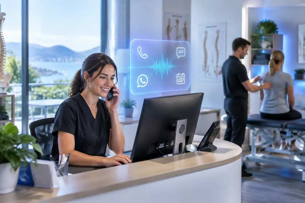 Chiropractors workflow coordinated across channels