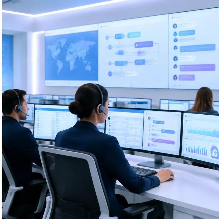Digital AI Agents technology supporting a connected enterprise workflow