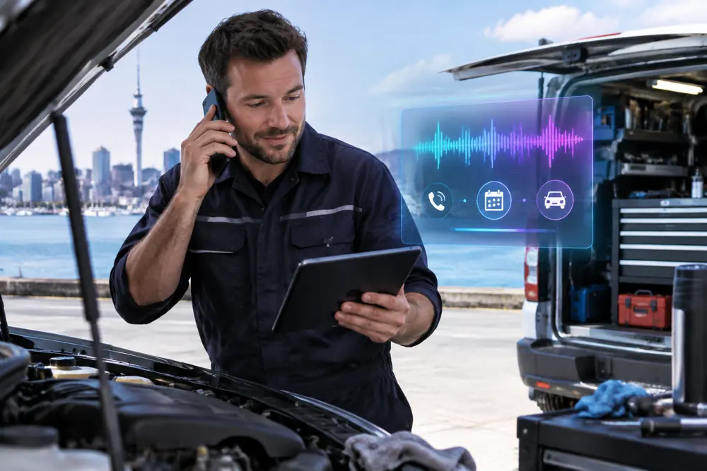 Mobile mechanics booking and follow-up in progress