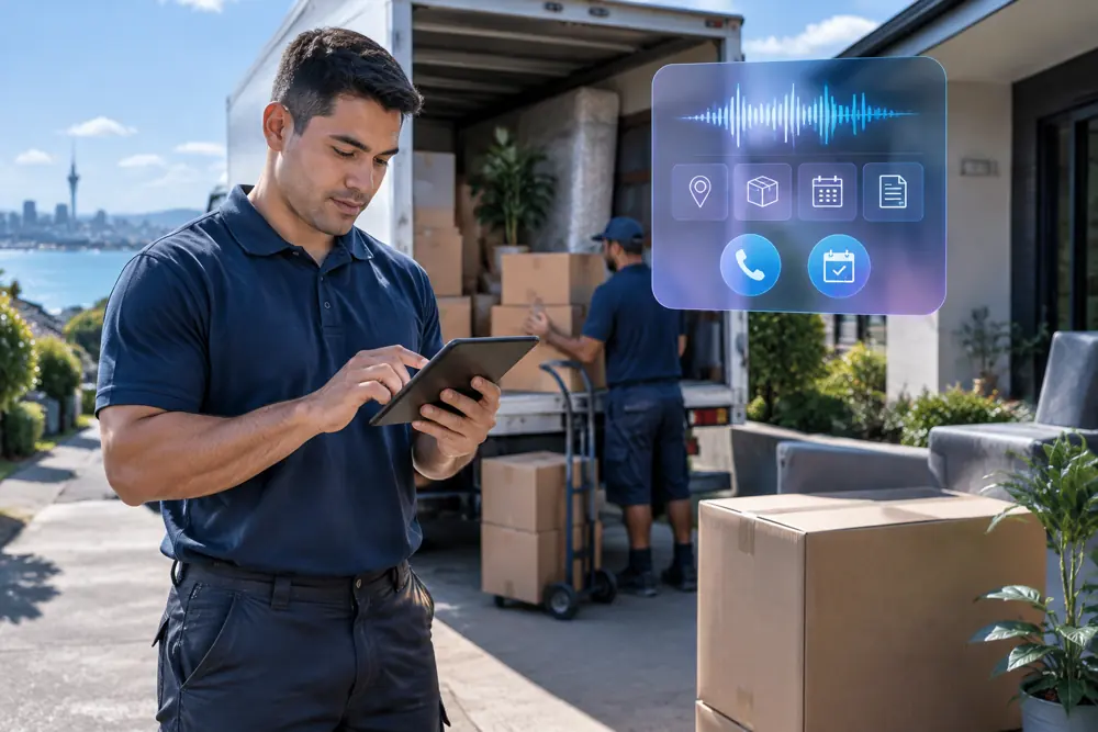Moving companies booking and follow-up in progress