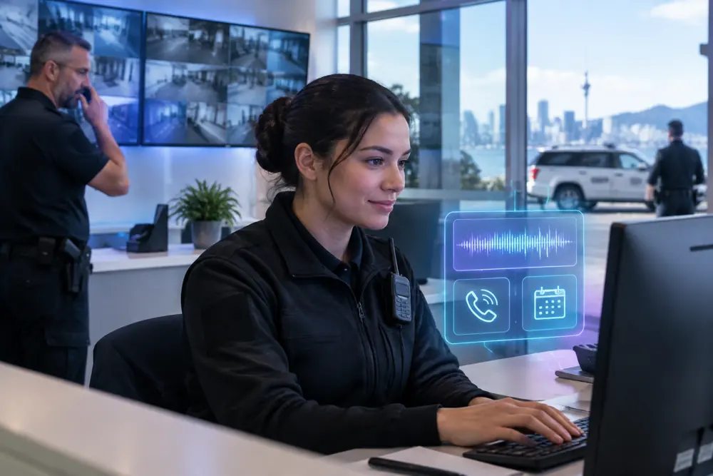 Security companies booking and follow-up in progress