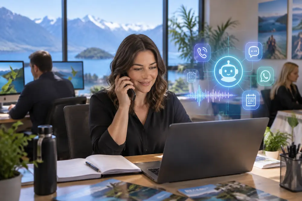 Tour operators workflow coordinated across channels